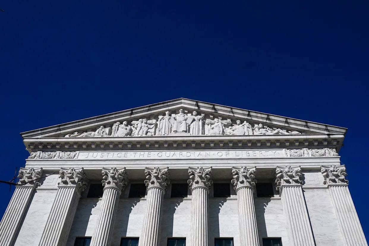 US Supreme Court building representing the landmark Voting Rights Act redistricting ruling