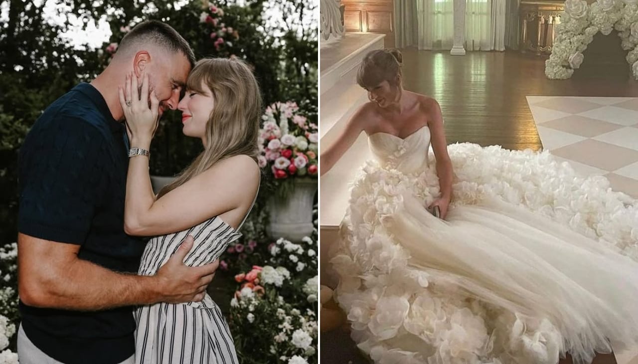 Taylor Swift’s Wedding Dress Reportedly Inspired by Hollywood Legend Elizabeth Taylor