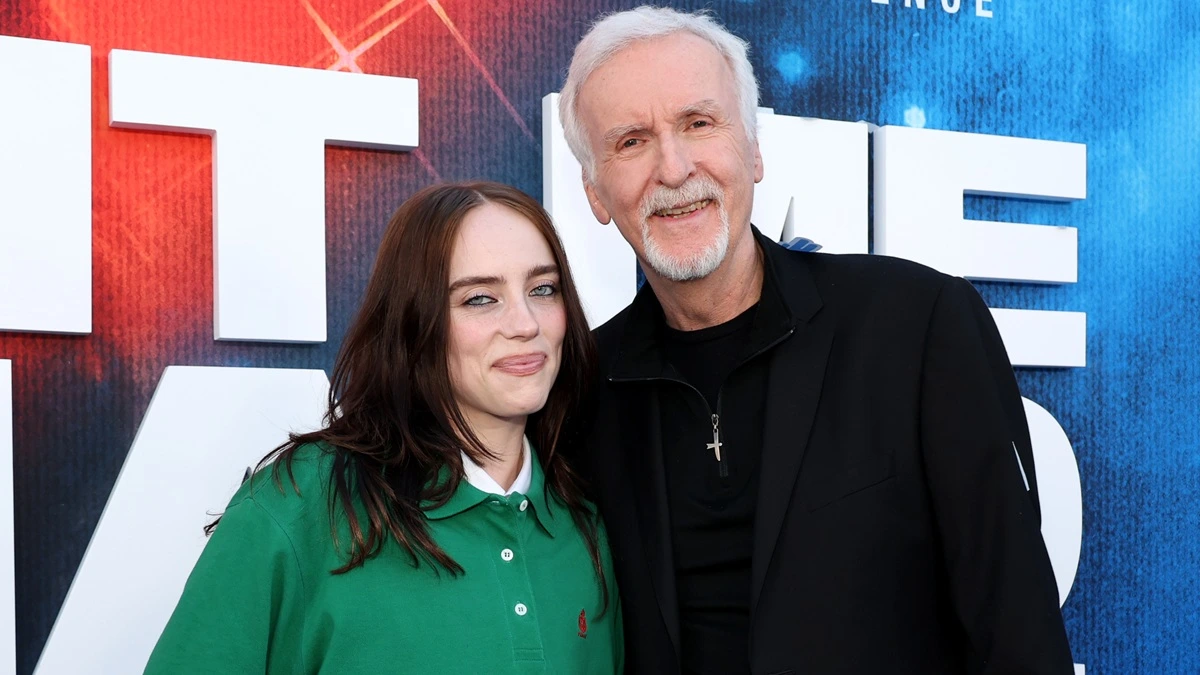 Billie Eilish and James Cameron