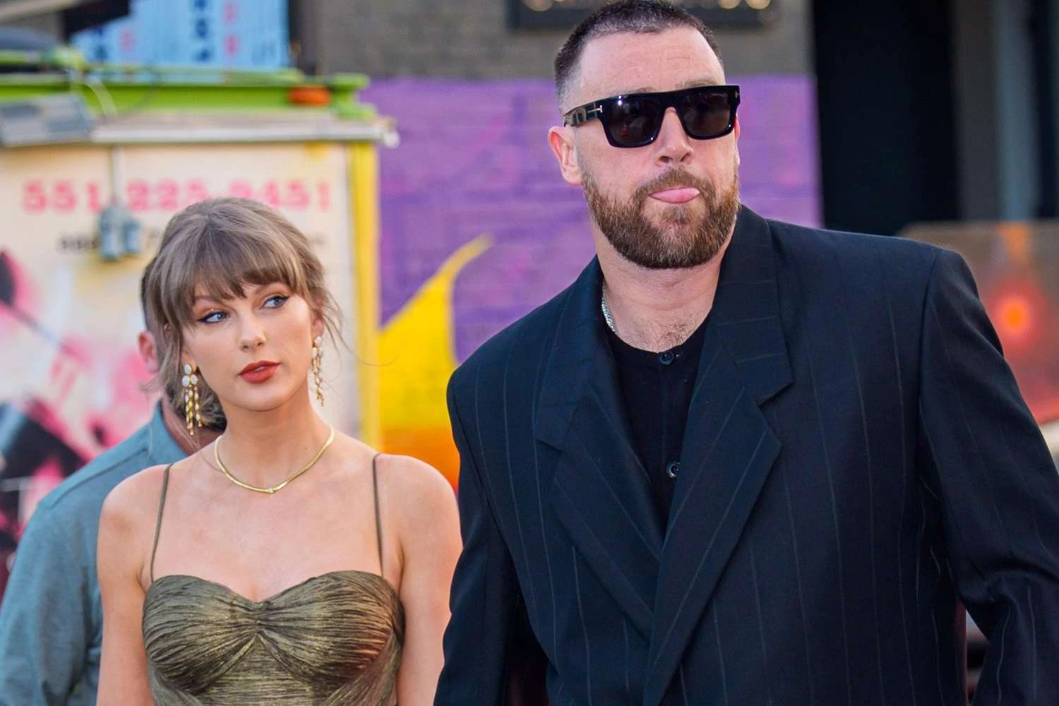 Taylor Swift and Travis Kelce